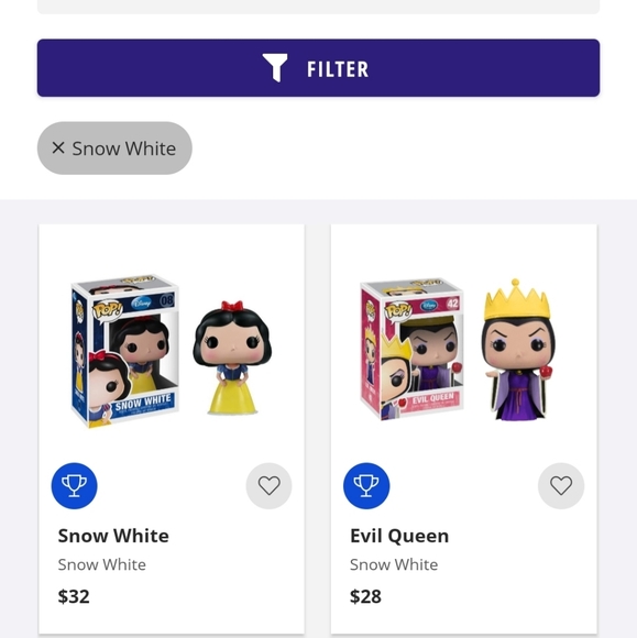 [SOLD] Funko Pop Snow White & Evil Queen - Picture 2 of 2